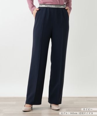 ＜Leilian (Women)＞イージーパンツ【ＲＯＣＨＡＳ　Ｐｒｅｍｉｅｒｅ】