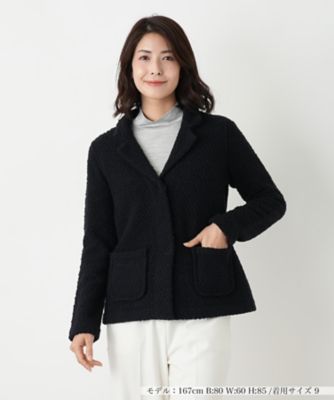 Leilian (Women)/レリアン テーラードブークレージャケット 39ネービーブルー コート・ジャケット【三越伊勢丹/公式】