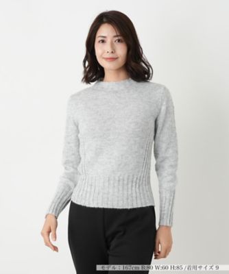 ＜Leilian (Women)＞ラメハイネックニット