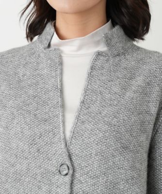 アルパカ混ニットジャケット | Leilian (Women)/レリアン | 三越伊勢丹