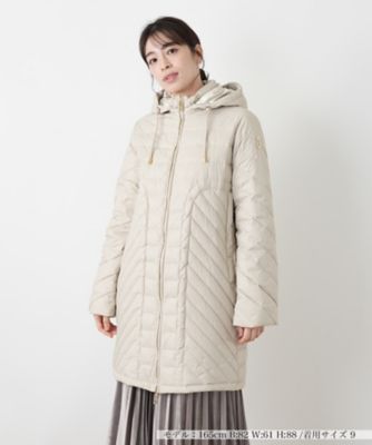 ＜Leilian (Women)＞フーデッドダウンコート