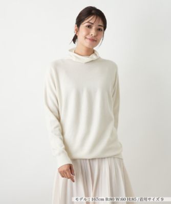 ＜Leilian (Women)＞ハイネックセーター【２５年１０月カタログ】