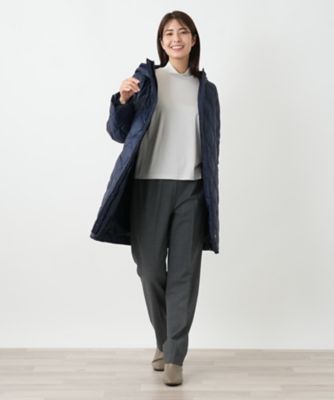 フーデッドダウンコート【Leilian WHITE LABEL