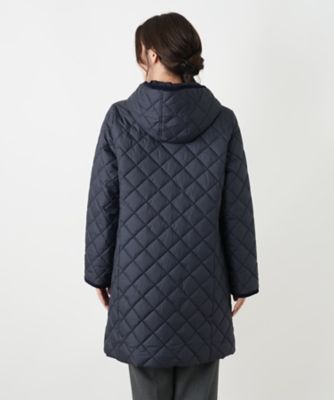 中わたフーデッドコート【Leilian WHITE LABEL