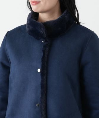 スタンドカラーコート【Leilian WHITE LABEL