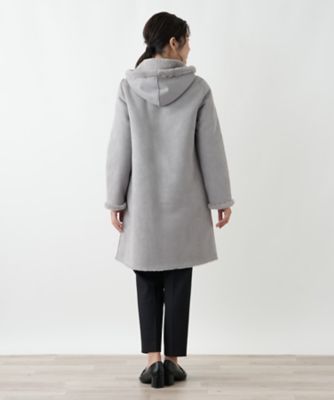 フーデッドコート【Leilian WHITE LABEL