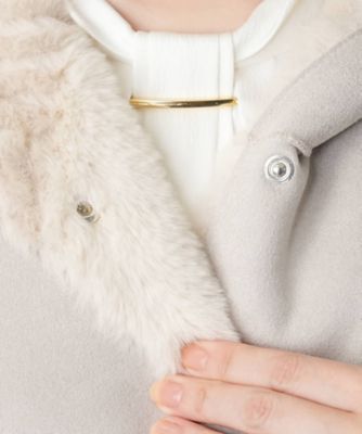 フーデッドコート【Leilian WHITE LABEL】 | Leilian