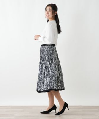 レリアンホワイトレーベル　スカート スカート【Leilian WHITE LABEL】|レリアン | レリアン公式