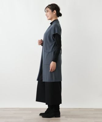 Leilianリバーシブル切替えロングベスト 切替ロングベスト【Leilian WHITE LABEL】 | Leilian