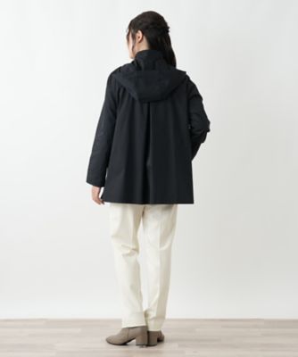 美品✨現行 レリアン ホワイトレーベル ダブルフェイス フーデッドコート フーデッドコート【Leilian WHITE LABEL