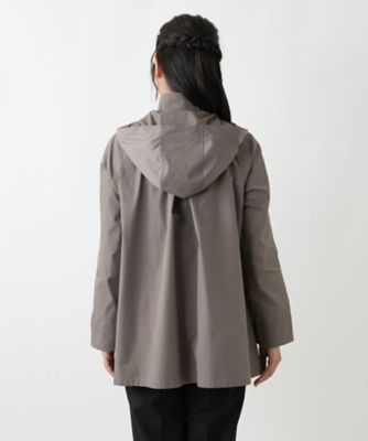 Leilian（レリアン） の上品なフーデッドコート　サイズ13+ 美品です。 フーデッドコート【Leilian WHITE LABEL