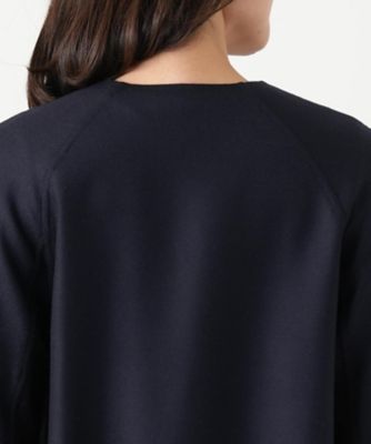 リバーシブルノーカラーコート【Leilian WHITE LABEL