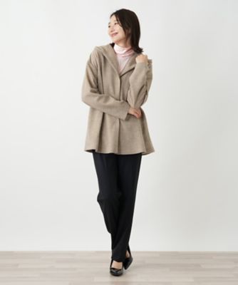 フーデッドコート【Leilian WHITE LABEL】 | Leilian