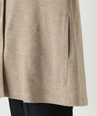 送料無料】フーデッドコート【Leilian WHITE