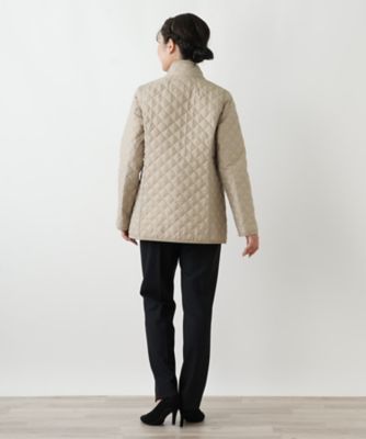 リバーシブルキルティングジャケット【Leilian