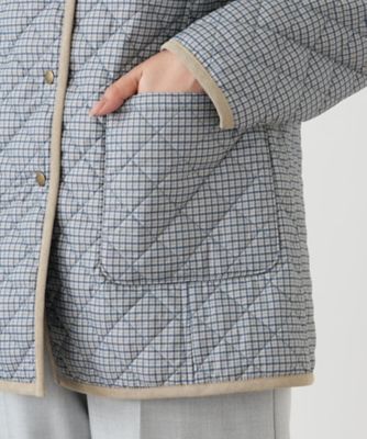 リバーシブルキルティングジャケット【Leilian