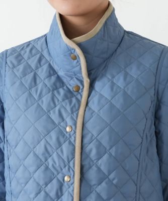 送料無料】リバーシブルキルティングジャケット【Leilian