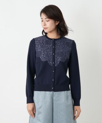 plage レースカーディガン　38 one after another】レースカーディガン | NICE CLAUP / OLIVE des