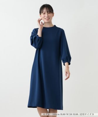＜Leilian (Women)＞フレアワンピース【Ｌｅｉｌｉａｎ　ＷＨＩＴＥ　ＬＡＢＥＬ】
