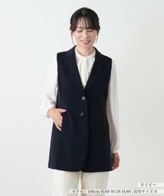 ハイゲージニットカーディガン【Leilian WHITE