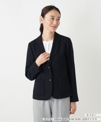 Leilian (Women)/レリアン ブレザー【Leilian WHITE LABEL】39ネービーブルー コート・ジャケット【三越伊勢丹/公式】