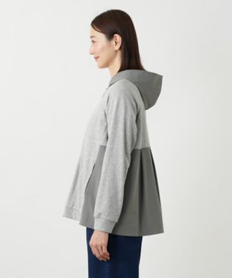 ロシャス MUSE BY ROCHAS Premiere ニット パーカー 切替 切替パーカ【MUSE BY ROCHAS Premiere】|レリアン プラスハウス