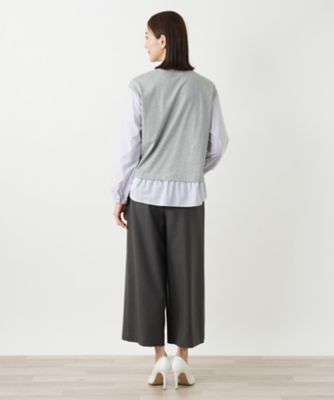 レイヤード風プルオーバー【MUSE BY ROCHAS