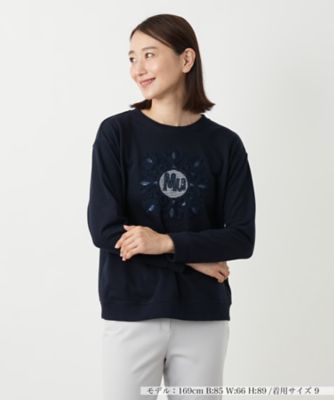 ＜Leilian (Women)＞刺繍プルオーバー【ＭＵＳＥ　ＢＹ　ＲＯＣＨＡＳ　Ｐｒｅｍｉｅｒｅ】