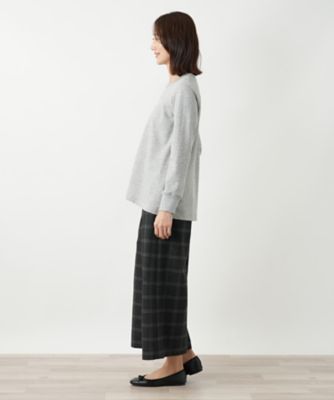 ビーズ刺繍スウェットプルオーバー【MUSE BY ROCHAS