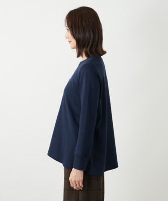 ビーズ刺繍スウェットプルオーバー【MUSE BY ROCHAS