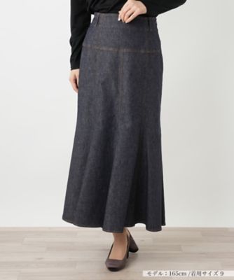 ＜BOURGE (Women)＞マーメイドデニムスカート