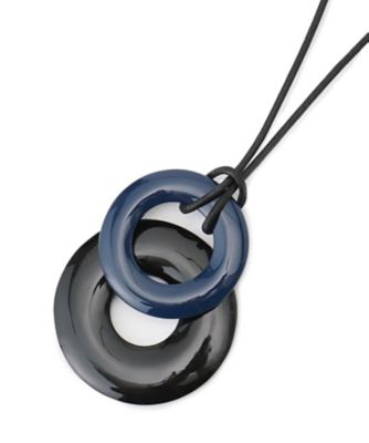 ＜Leilian (Women)＞サークルモチーフコードネックレス