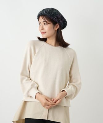 ミックスニットベレー【FERRUCCIO VECCHI】 | Leilian