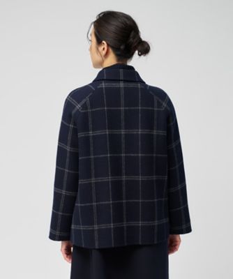 ウィンドウペンショールカラーコート【25年11月カタログ