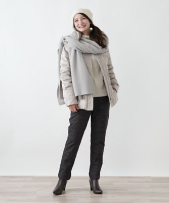 フーデッドダウンコート【Leilian WHITE LABEL