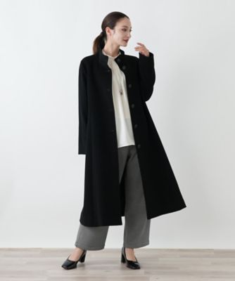 カシミヤスタンドカラーコート | Leilian (Women)/レリアン | 三越