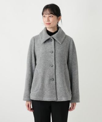カシミヤ混ショートコート | Leilian (Women)/レリアン | 三越伊勢丹