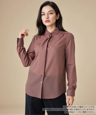 BOURGE (Women)/ブールジュ ボウタイブラウス 73ピンク トップス【三越伊勢丹/公式】