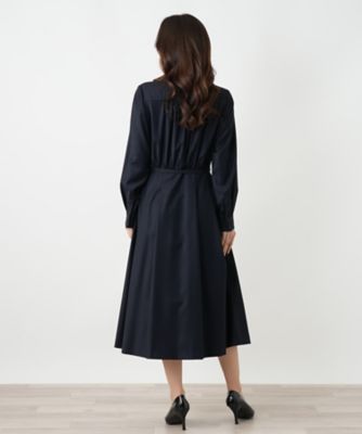 【正規品/美品】テーラードラペルフレアワンピース ラペルドフレアワンピース | BOURGE (Women)/ブールジュ | 三越