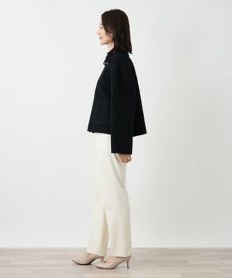 ニット切替ジップジャケット | Leilian (Women)/レリアン | 三越伊勢丹