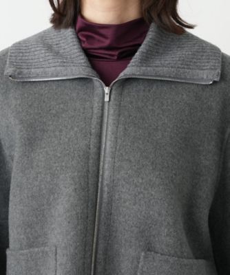 ニット切替ジップジャケット | Leilian (Women)/レリアン | 三越