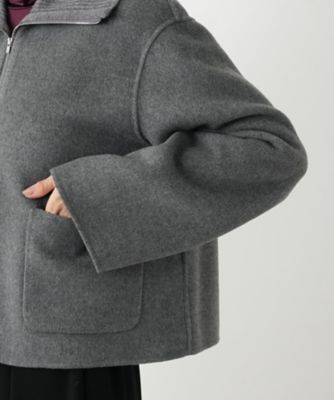 ニット切替ジップジャケット | Leilian (Women)/レリアン | 三越伊勢丹