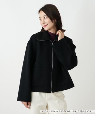 ニット切替ジップジャケット | Leilian (Women)/レリアン | 三越