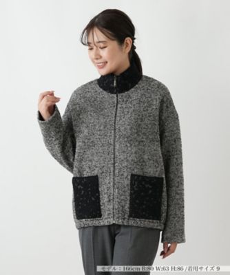＜Leilian (Women)＞カットワークレースジャケット