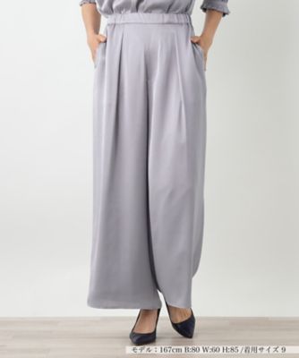 ＜BOURGE (Women)＞ワイドパンツ