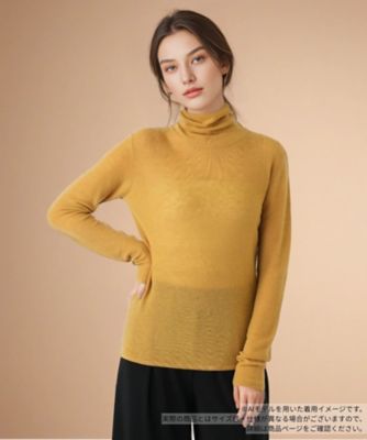 BOURGE (Women)/ブールジュ タートルネックニット 56キイロ トップス【三越伊勢丹/公式】