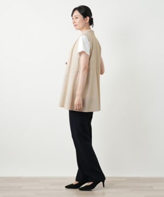 羽織りベスト【Leilian WHITE LABEL