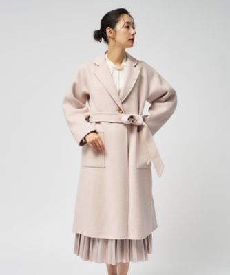 【極美品・現行・大きめXL】レリアン　ホワイトレーベル　リバーコート　ベージュ リバーチェスターコート【25年11月カタログ】 | Leilian (Women