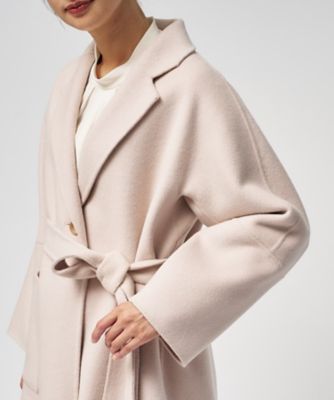 【極美品・現行・大きめXL】レリアン　ホワイトレーベル　リバーコート　ベージュ リバーチェスターコート【25年11月カタログ】 | Leilian (Women