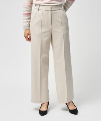 ＜Leilian (Women)＞ピンタックストレートパンツ【２５年１１月カタログ】